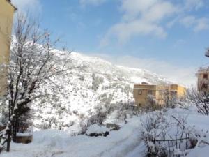 Lemroudj sous la neige