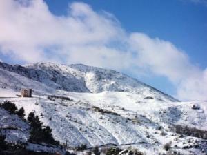 Lemroudj sous la neige