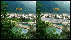 بلدية زيامة منصورية تغرق في الإسمنت