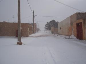 مدينة معمورة تحت الثلوج