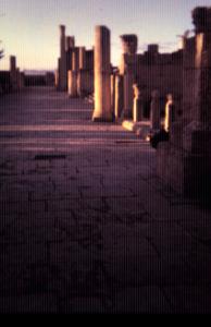 الكنيسة البيزنطية المتواجدة ضمن الآثار الرومانية لولاية تبسة