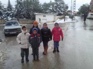 مدينة زبوجة تحت الثلوج