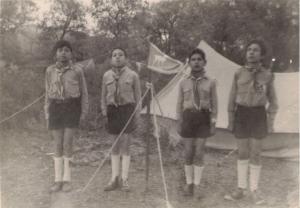 صورة قديمة لكشافة  النصر  (براقي)