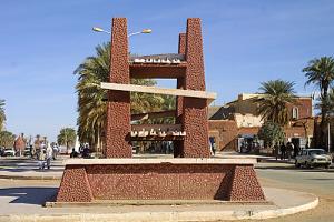 Oeuvre architecturale au centre ville de la commune de Timimoun (Wilaya d'Adrar)