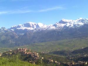 جبال الجرجرة بولاية تيزي وزو