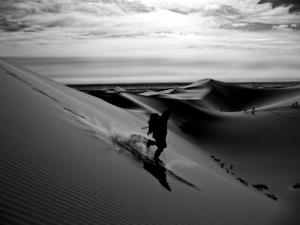 Les dunes dorées entourant Adrar