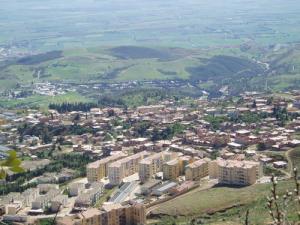 La ville de Miliana depuis le mont Zaccar (Wilaya d'Ain Defla)