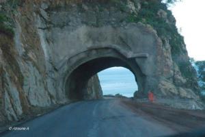Beni Haoua  le tunnel en décembre 2011 (Wilaya de Chlef)