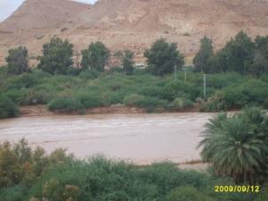 Oued Mzi en crue