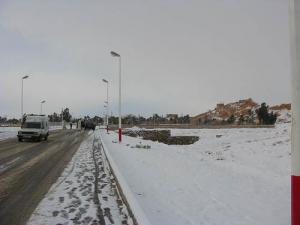 Laghouat sous la neige 2005