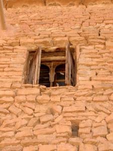 Fenêtre d'un Ksar antique