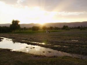 غروب الشمس على جبال سبڨاڨ