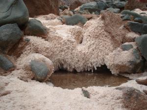 منظر من كف الملح بولاية الأغواط