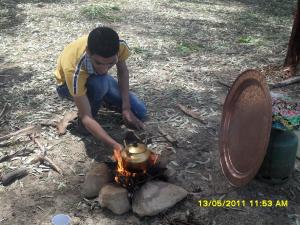 تحضير الشاي في سيد حسني