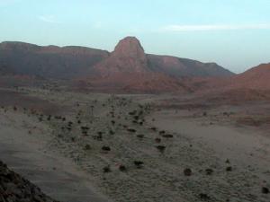 Beauté du Sahara aux abords de la ville de Laghouat