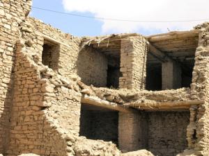 Taouiala, coupe transversale du Ksar!!