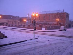 مدينة الأغواط تحت الثلوج