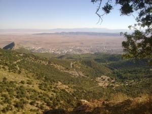 La Cité d'Oum el Bouaghi vue depuis les hauteurs
