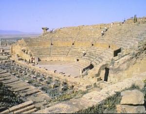 Timgad le théâtre romain