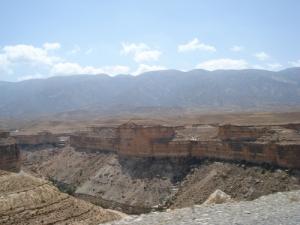 Les montagnes aux alentours de Batna