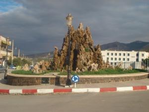 Rond-point au centre ville de Djerma