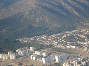 Vue aérienne de la ville de Batna