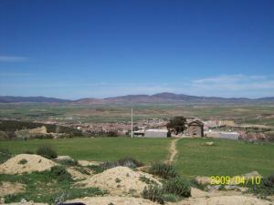 Vue sur la commune de Tazoult