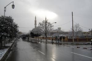 La route menant à Biskra (Centre ville de Batna)