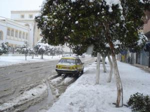 Lycée Salah Eddine en Hiver