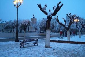 Batna sous la neige