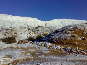 Chennaoura sous la neige decembre 2008
