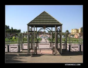 الحديقة العمومية لمدينة تلمسان بجوار الصهريج الكبير