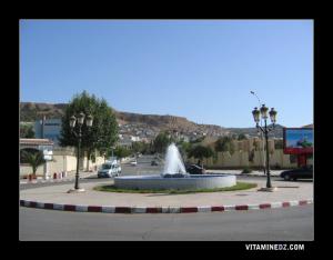 فوارة حي الأفق الجميل قرب المستشفى المركزي لمدينة تلمسان
