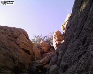 Roches des montagnes de Merouana