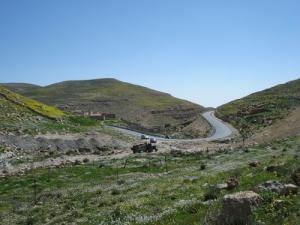 Les montagnes environnantes de la ville de Batna