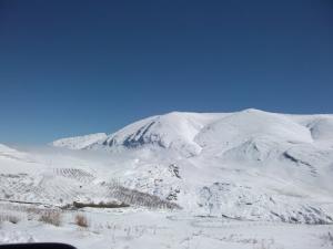 La commune de Ghassira sous la neige