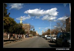 الشارع الرئيسي لمدينة حمام بوحجر