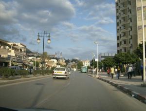 Rue de la Liberté au centre ville de Béjaia