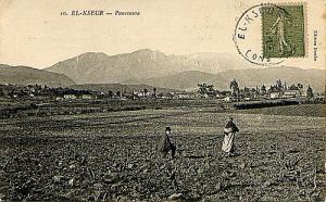 Panorama de la commune El Kseur (Période coloniale)