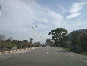 Autoroute menant à Béjaia