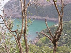 Plage les Aiguades près de Cap Carbon