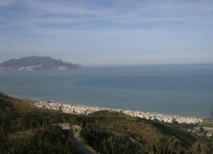 La plage Capritour sur la côte de Béjaia