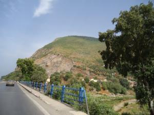 Route menant à la commune de Aokas (Wilaya de Béjaia)
