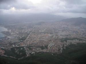 Vue d'ensemble sur la ville de Béjaia