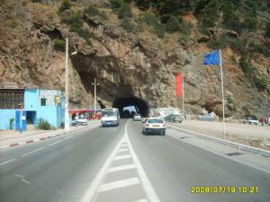 AOKAS, Tunnel de la grotte féerique (Périphérie de Béjaia)