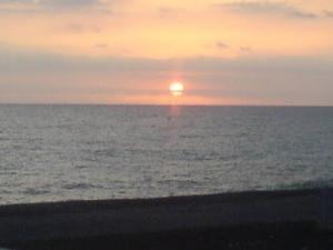 Coucher de Soleil sur la côte de Béjaia