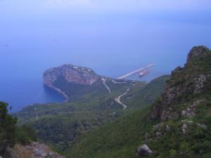 Vue depuis Yemma Gouraya sur Cap Carbon