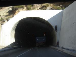 Le Tunnel menant à Kherrata