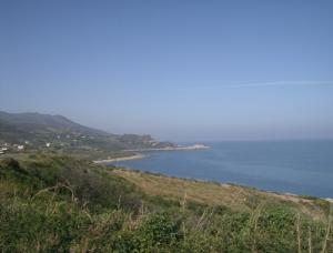 Vue sur la plage Ache El Baaz