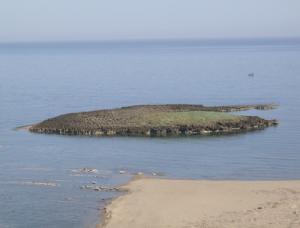 L'ile de l'Ail sur la côte de Boulimate